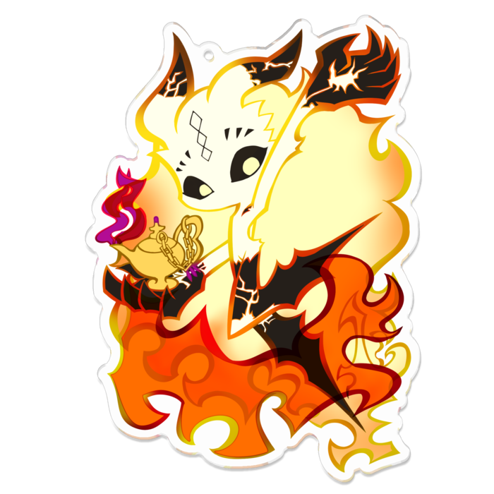 アクリルキーホルダー - 100 x 100 (mm)