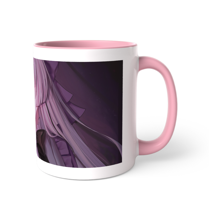 ボイスイラスト ツートンカラーマグカップ - 直径 8.2cm / 高さ 9.5cm