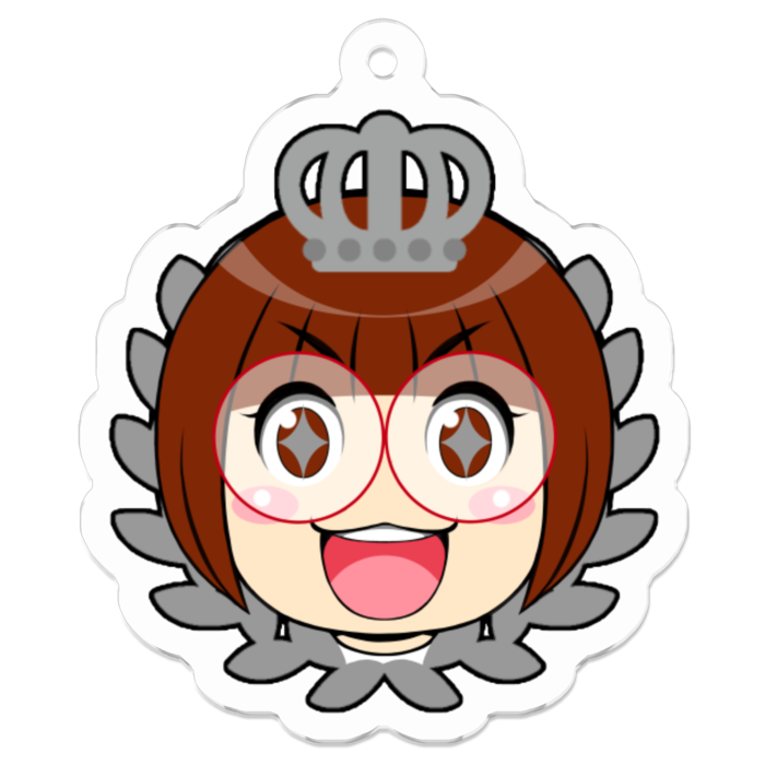 アクリルキーホルダー - 50 x 50 (mm)