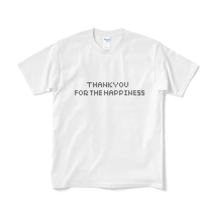 Happiness Tシャツ - M - ホワイト