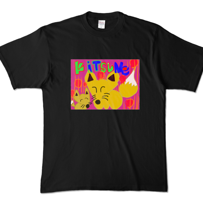 カラーTシャツ - XL - ブラック (濃色)