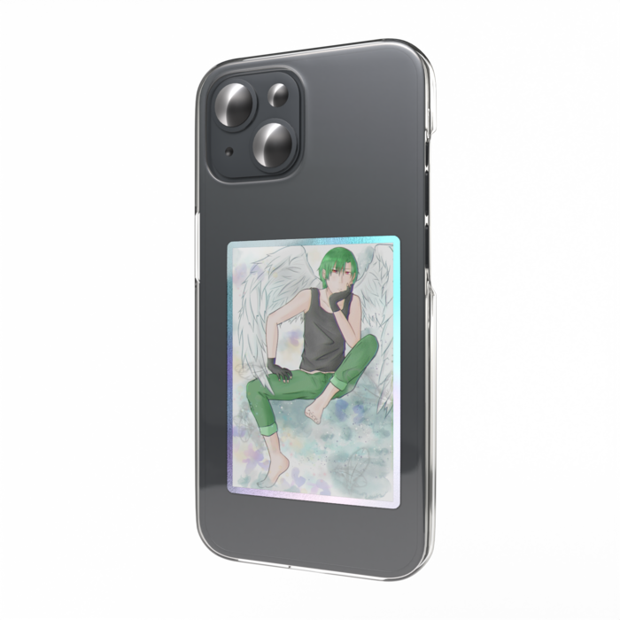 オーロラスマホステッカー - 縦