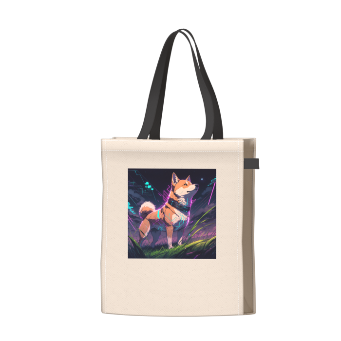 ツートンカラーバッグ - ブラック - W34 × H41 × D14cm