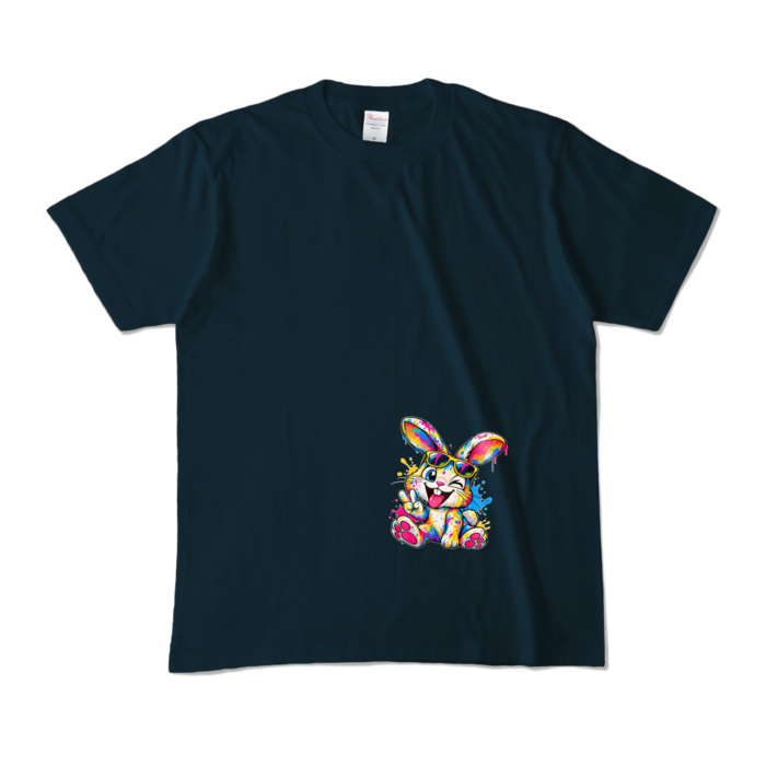 カラーTシャツ - M - ネイビー （濃色）