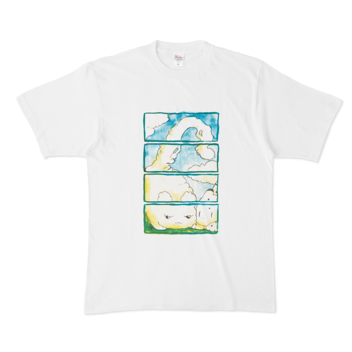 Tシャツ - XL - 雲