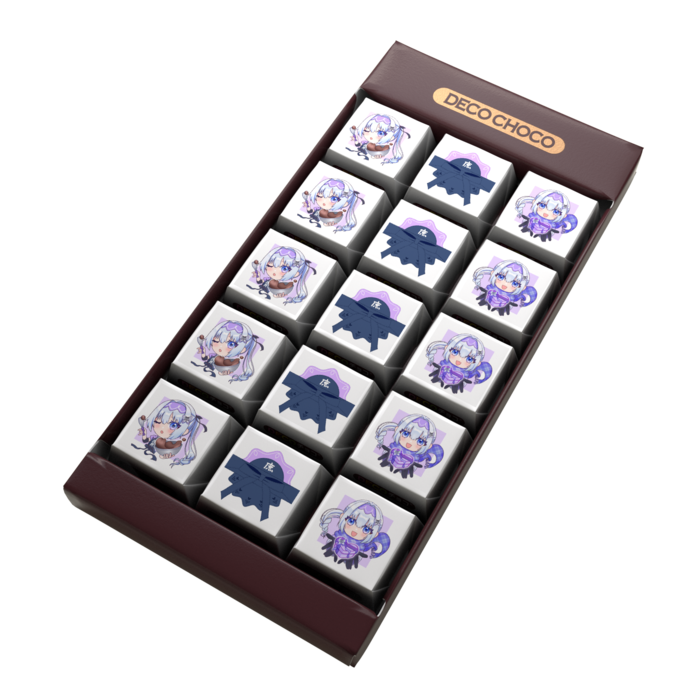 DECOチョコ - 列ごとにデザイン