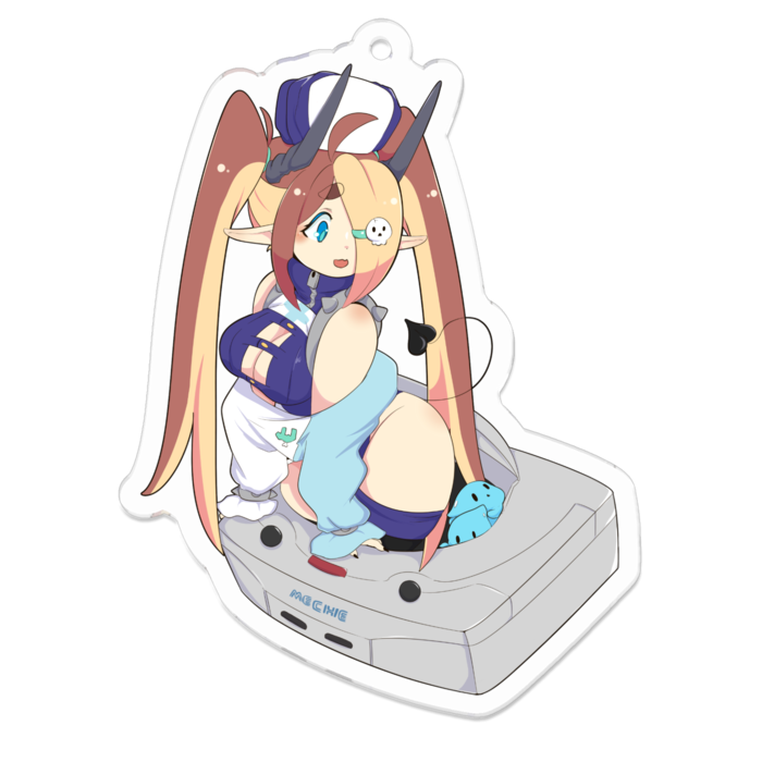 アクリルキーホルダー - 70 x 70 (mm)