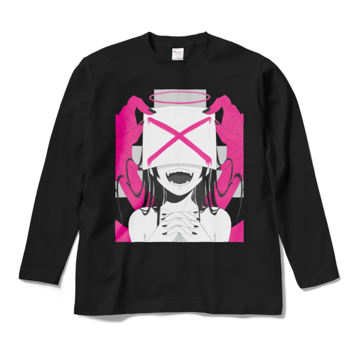 ロングスリーブTシャツ - M - ブラック