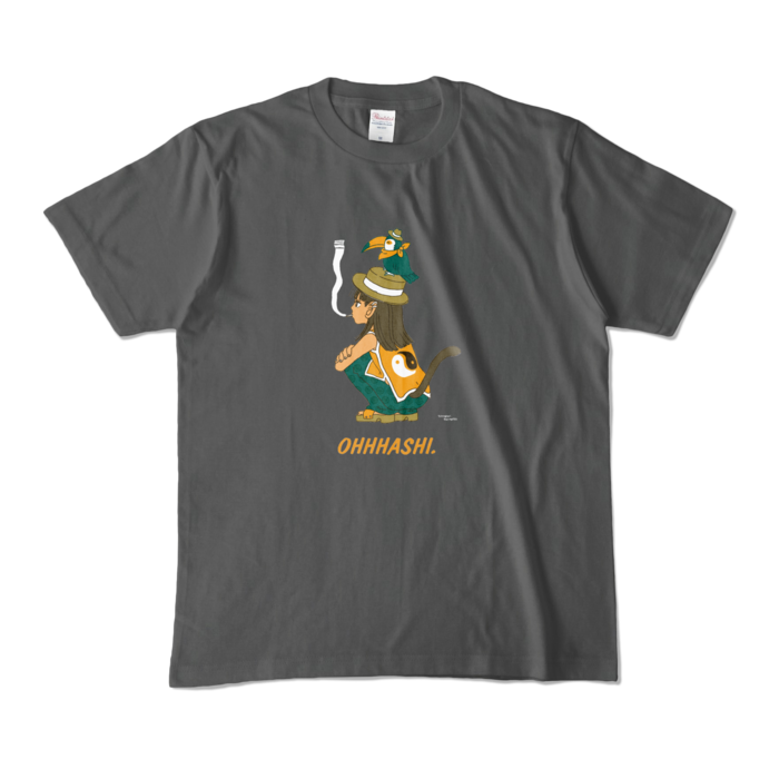 カラーTシャツ - M - チャコール (濃色)