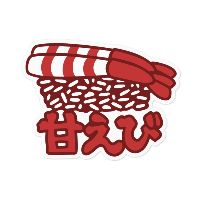 ステッカー - 100 x 100 (mm)
