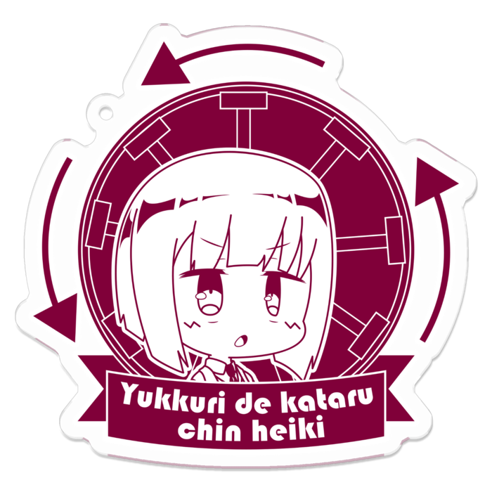 アクリルキーホルダー - 70 x 70 (mm)