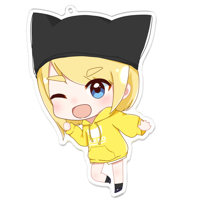 アクリルキーホルダー - 100 x 100 (mm)