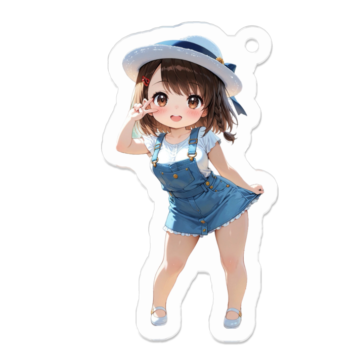 アクリルキーホルダー - 50 x 50 (mm)
