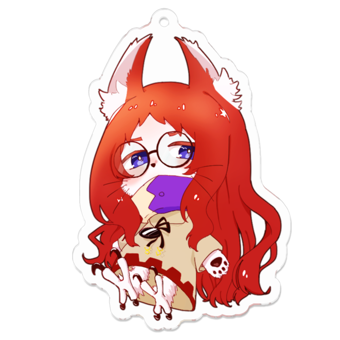 アクリルキーホルダー - 70 x 70 (mm)