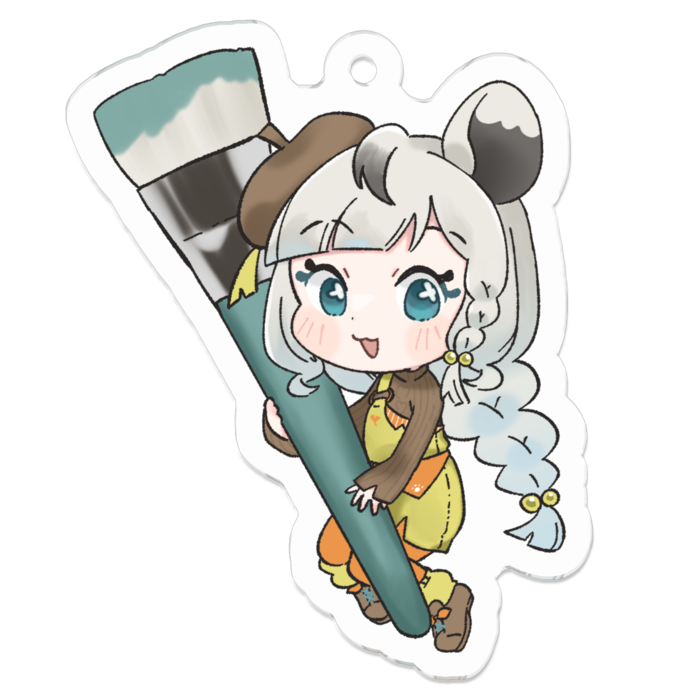 アクリルキーホルダー - 50 x 50 (mm)