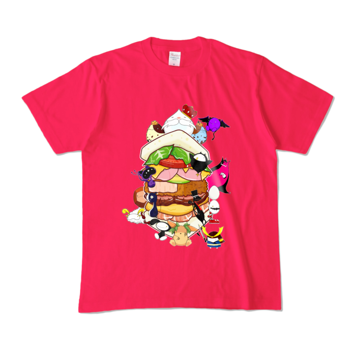 カラーTシャツ - M - ホットピンク (濃色)