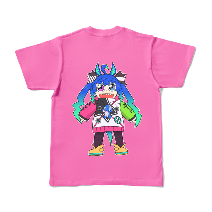 カラーTシャツ - S - ピンク (濃色)