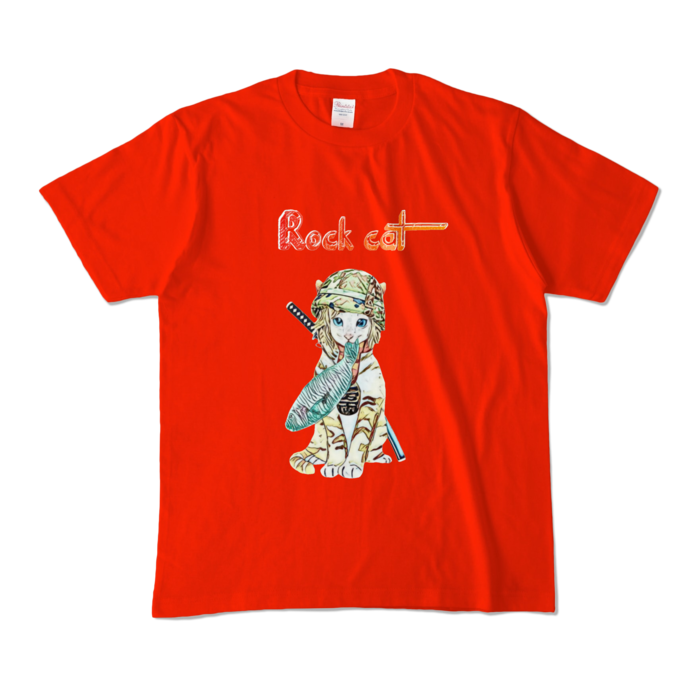 カラーTシャツ - M - レッド (濃色)