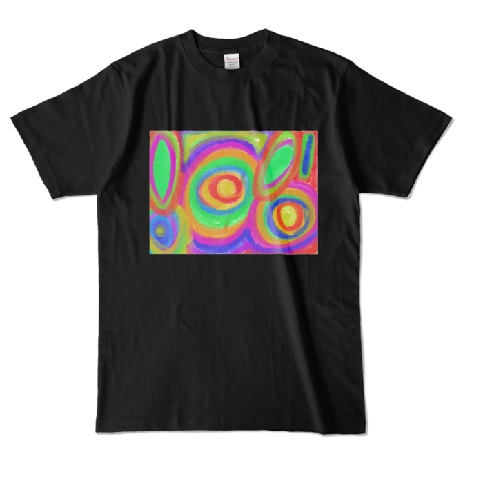 カラーTシャツ - L - ブラック (濃色)