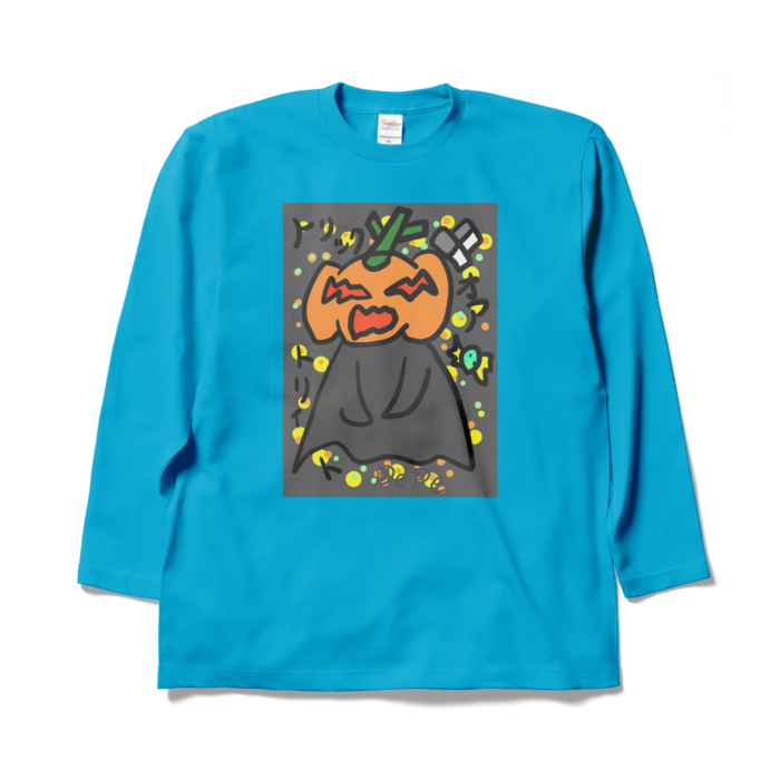 ロングスリーブTシャツ - XL - ターコイズ