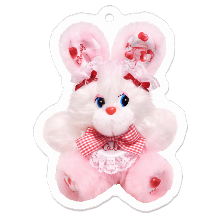 【B】Fancy Bunny No.64 アクキー - 50 x 50 (mm)