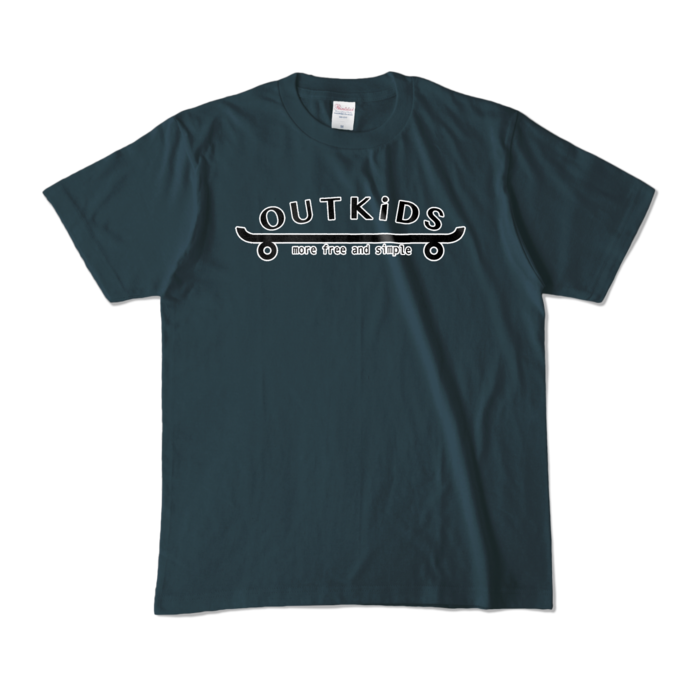カラーTシャツ - M - デニム (濃色)