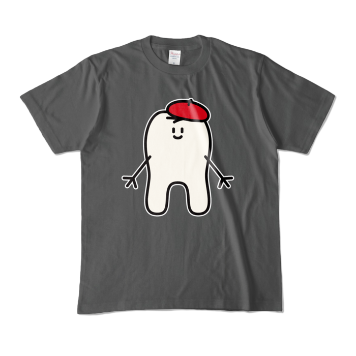 カラーTシャツ - M - チャコール (濃色)