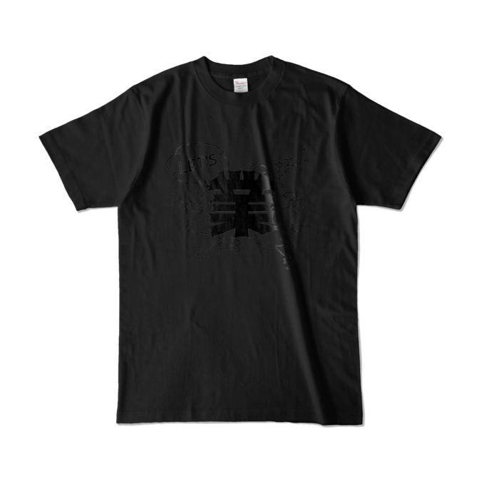 カラーTシャツ - L - ブラック (濃色)