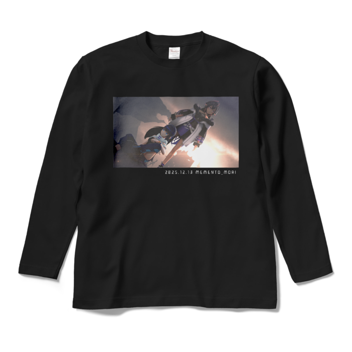 ロングスリーブTシャツ - M - ブラック