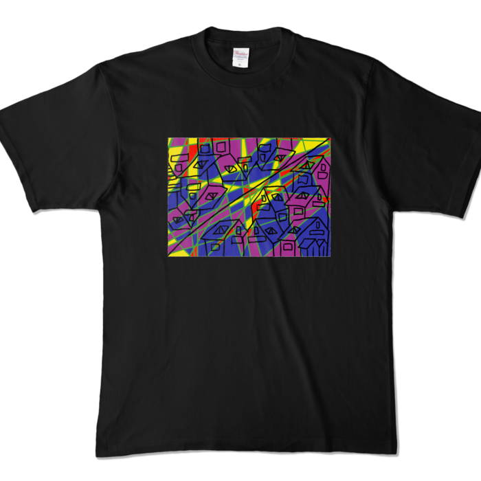 カラーTシャツ - XL - ブラック (濃色)