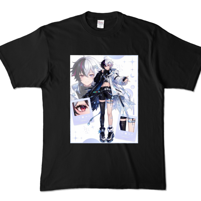 カラーTシャツ - XL - ブラック (濃色)