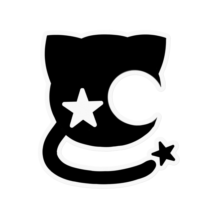 ステッカー - 100 x 100 (mm)