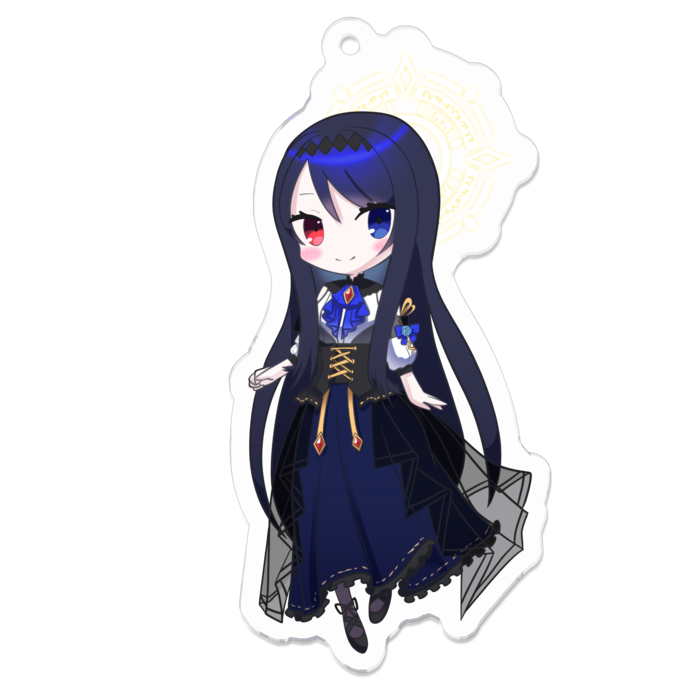 アクリルキーホルダー - 70 x 70 (mm)