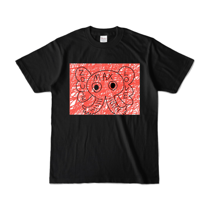 カラーTシャツ - S - ブラック (濃色)