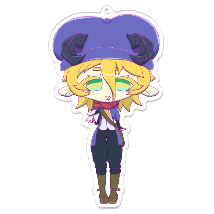 アクリルキーホルダー - 100 x 100 (mm)