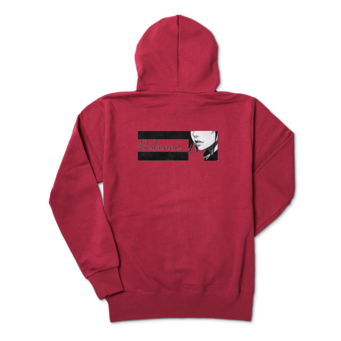 パーカー - M - バーガンディ