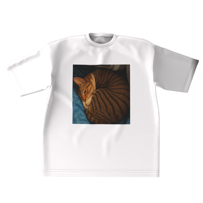 ビッグシルエットTシャツ - XL - 正面