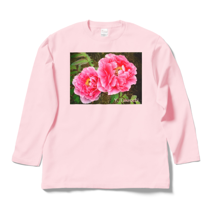 ロングスリーブTシャツ - L - ライトピンク