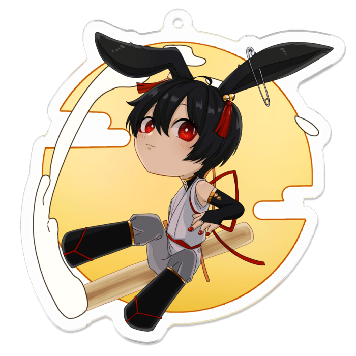 アクリルキーホルダー - 70 x 70 (mm)