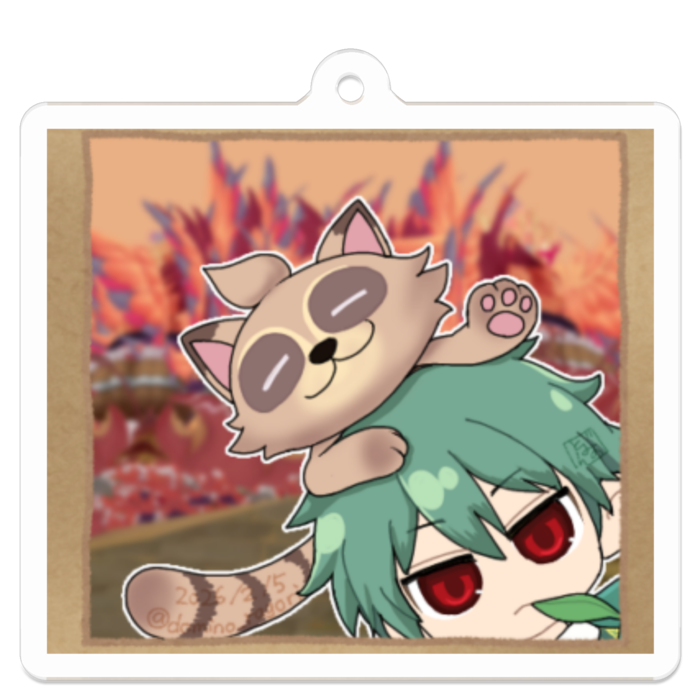 アクリルキーホルダー - 50 x 50 (mm)(33)