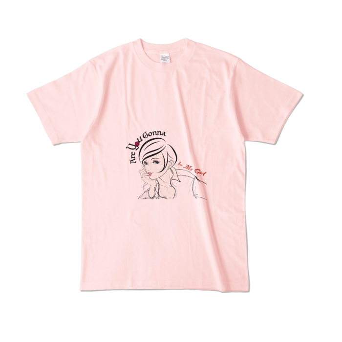 カラーTシャツ - L - ライトピンク (淡色)