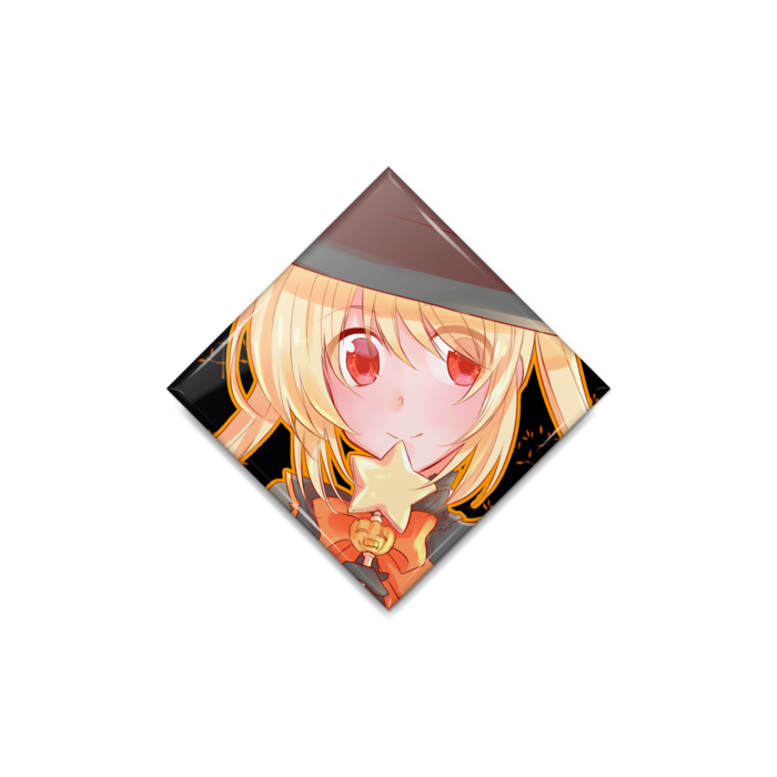 缶バッジ - ひし形40mm