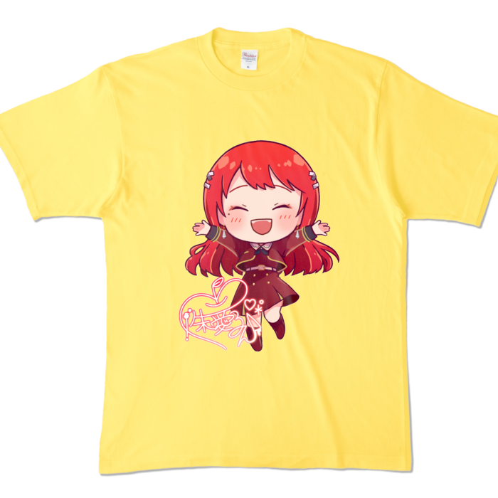 カラーTシャツ - XL - イエロー (濃色)