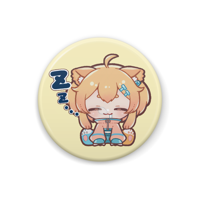 缶バッジ - きいろ(32mm)