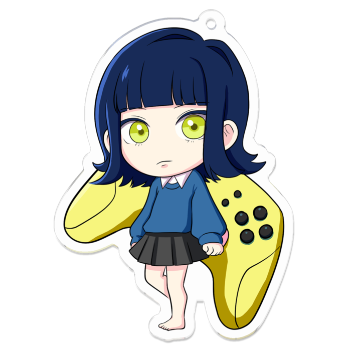 アクリルキーホルダー（コーティング） - 70 x 70 (mm)