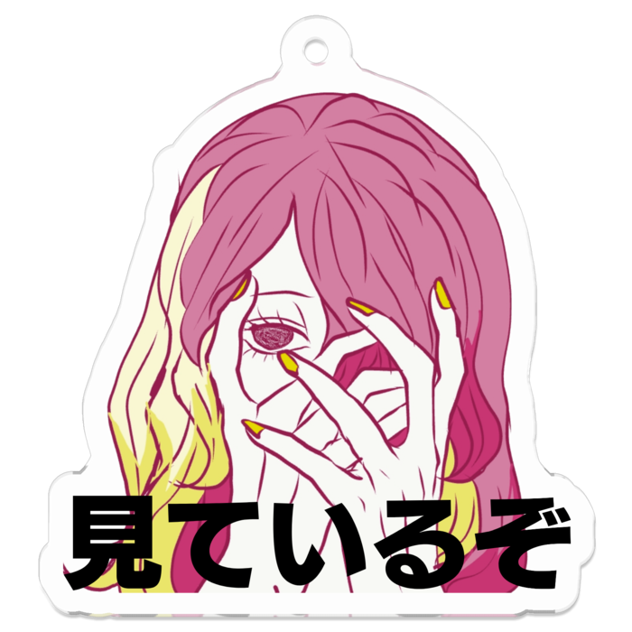 アクリルキーホルダー - 50 x 50 (mm)