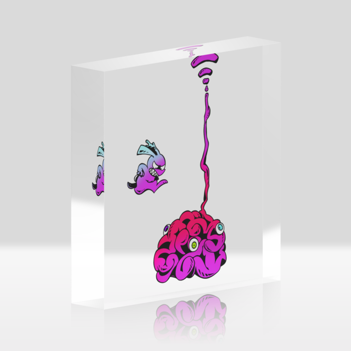 アクリルブロック - 100x100mm