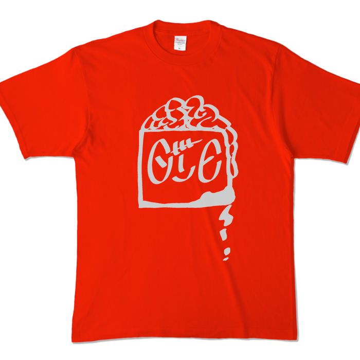 カラーTシャツ - XL - レッド (濃色)