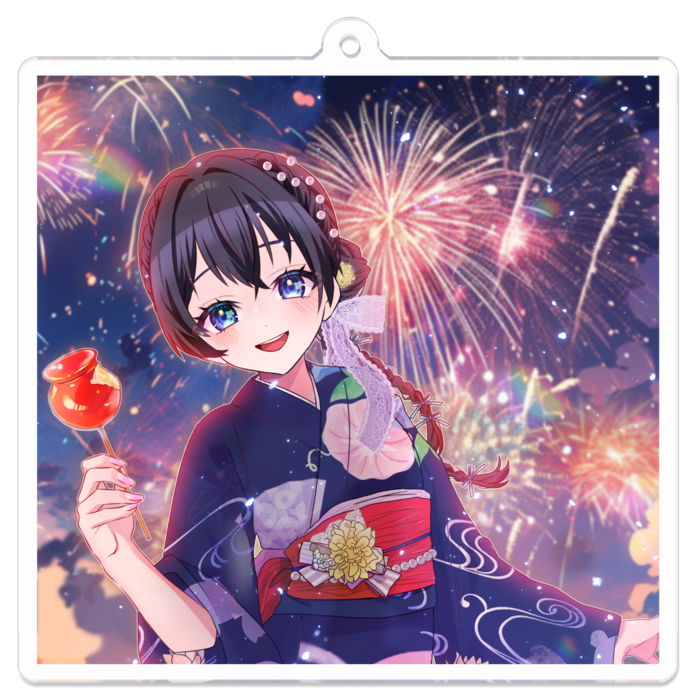 アクリルキーホルダー - 70 x 70 (mm)