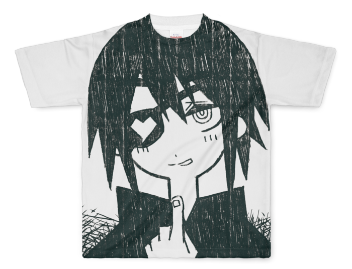 フルグラフィックTシャツ - L - 両面印刷